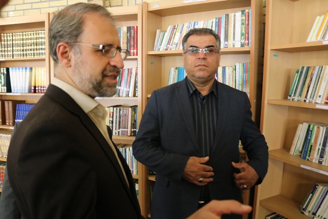 کتابخانه مشارکتی مهدیه اعظم سمنان به بهرهبرداری رسید