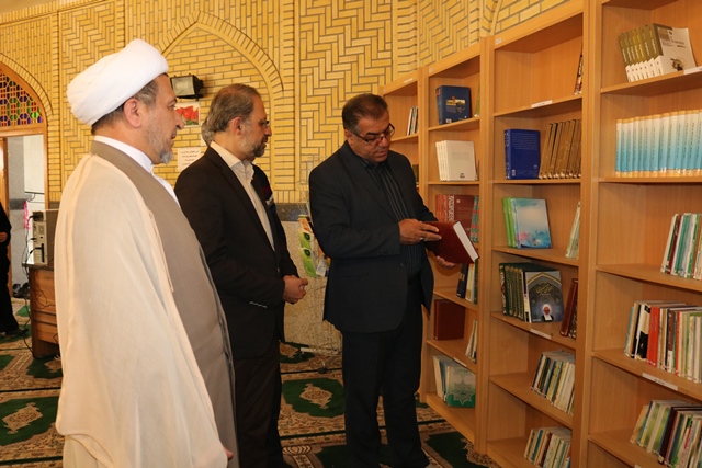 کتابخانه مشارکتی مهدیه اعظم سمنان به بهرهبرداری رسید