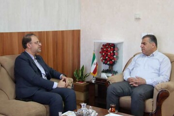 دیدار با معاون سیاسی