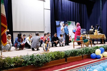 ویژه برنامه فرهنگی هنری کودکان سندرم داون در کتابخانه عمومی شهریار تبریز