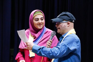 ویژه برنامه فرهنگی هنری کودکان سندرم داون در کتابخانه عمومی شهریار تبریز