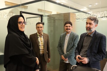 تکریم و معارفه مدیرکل تأمین منابع کتابخانههای نهاد