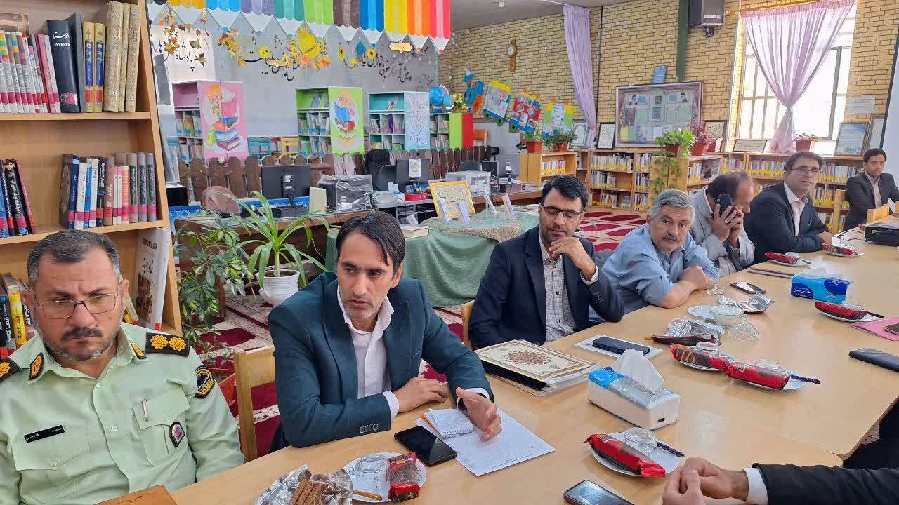 جلسه انجمن کتابخانههای عمومی شهرستان کوهبنان برگزار شد