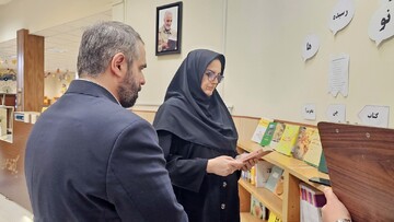 بازدید دبیرکل نهاد از کتابخانه وحدت شهرستان ابهر