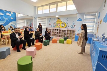 بازدید دبیرکل نهاد از کتابخانه‌ کوثر شهرستان خرمدره