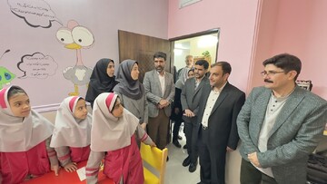 افتتاح ساختمان جدیدکتابخانه عمومی صاحب‌الزمان (عج) روستای قروه