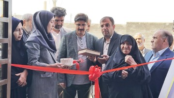 افتتاح ساختمان جدیدکتابخانه عمومی صاحب‌الزمان (عج) روستای قروه