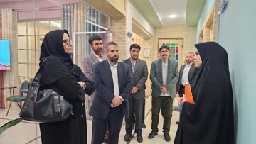 بازدید دبیرکل نهاد از کتابخانه عمومی سهروردی زنجان وکلینیک تخصصی خواندن زنجان