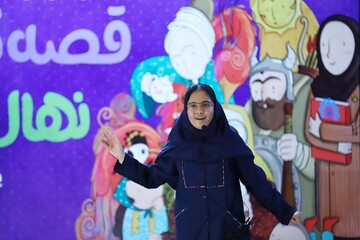 دیانا تقی خوانی-مرحله استانی سومین جشنواره قصه‌گویی نهال امید پایتخت