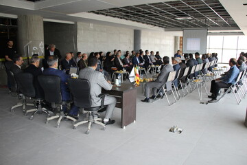 بازدید استاندار مرکزی از پروژه کتابخانه مرکزی اراک