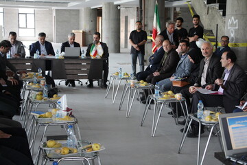 بازدید استاندار مرکزی از پروژه کتابخانه مرکزی اراک