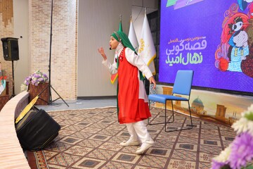 جشنواره قصه‌گویی نهال امید در یزد برگزار شد