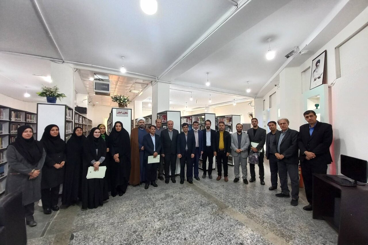 کتابخانه عمومی غدیر خرم آباد بازگشایی شد
