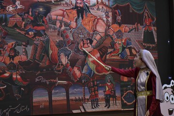 مرحله استانی سومین دوسالانه قصه گویی «نهال امید» آذربایجان شرقی