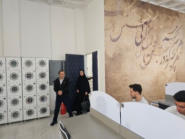 بازدید سرپرست دفتر بودجه و منابع درآمدی نهاد کتابخانه های عمومی کشور