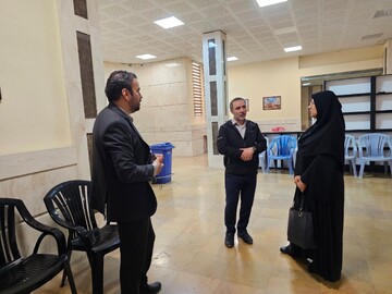 بازدید سرپرست دفتر بودجه و منابع درآمدی نهاد کتابخانه های عمومی کشور