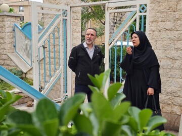 بازدید سرپرست دفتر بودجه و منابع درآمدی نهاد کتابخانه های عمومی کشور