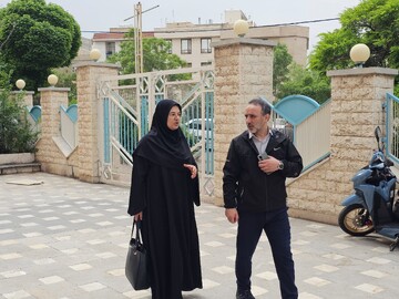 بازدید سرپرست دفتر بودجه و منابع درآمدی نهاد کتابخانه های عمومی کشور