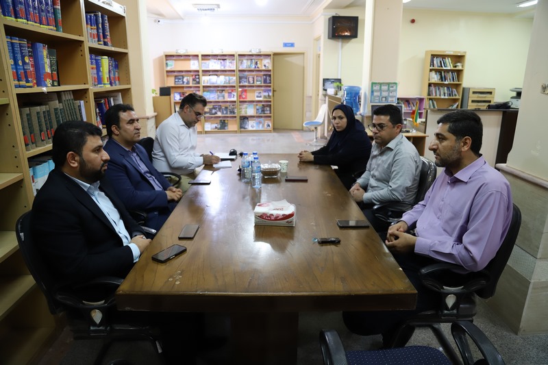 رایزنی جهت توسعه زیرساخت‌های کتابخانه‌ای شهرستان عسلویه