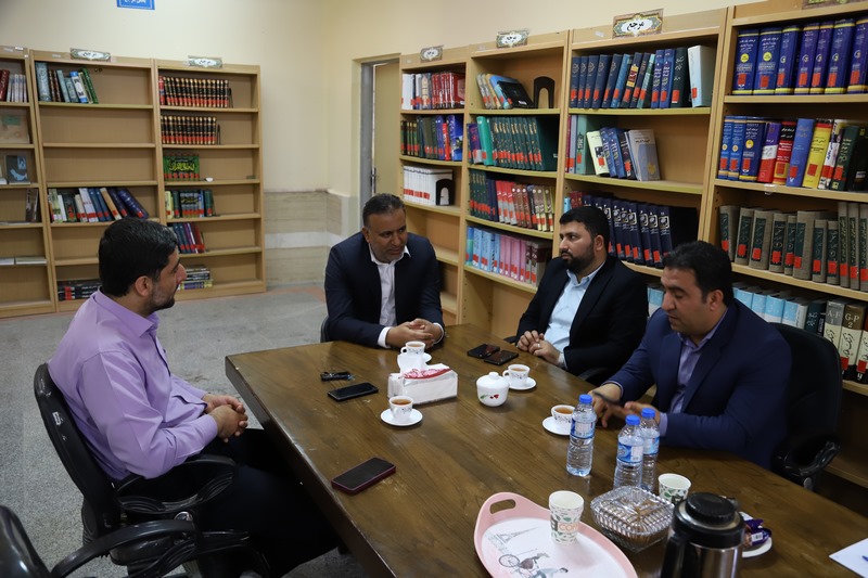 رایزنی جهت توسعه زیرساخت‌های کتابخانه‌ای شهرستان عسلویه