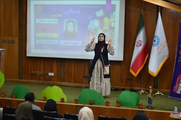 رقابت استانی سومین دوره جشنواره قصه گویی نهال امید در استان فارس