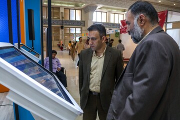 غرفه نهاد کتابخانه های عمومی کشور در سی وششمین نمایشگاه بین المللی کتاب تهران