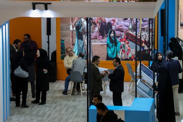 مروری بر رویدادهای روز اول غرفه نهاد در نمایشگاه کتاب