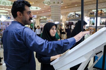 غرفه نهاد کتابخانه های عمومی کشور در سی وششمین نمایشگاه بین المللی کتاب تهران
