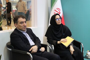 امین عارفنیا- روز دوم حضور نهاد کتابخانه های عمومی کشور در سی و ششمین نمایشگاه بین المللی کتاب تهران