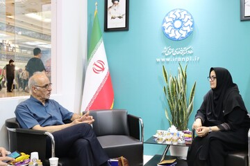 فریدون عموزاده خلیلی - روز دوم حضور نهاد کتابخانه های عمومی کشور در سی و ششمین نمایشگاه بین المللی کتاب تهران