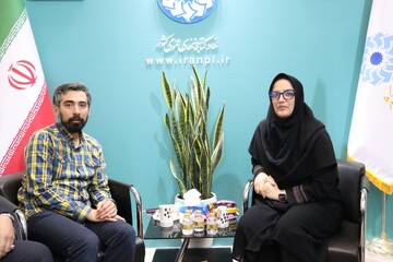 آزاده نظر بلند - مهدی رمضانی -روز دوم حضور نهاد کتابخانه های عمومی کشور در سی و ششمین نمایشگاه بین المللی کتاب تهران
