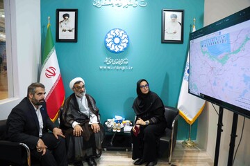 حجتالاسلام والمسلمین عبدالحسین خسروپناه- روز دوم حضور نهاد کتابخانه های عمومی کشور در سی و ششمین نمایشگاه بین المللی کتاب تهران
