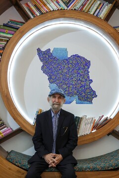 اسماعیل خلج - گزارش تصویری چهارمین روز سی و ششمین نمایشگاه بین المللی کتاب تهران