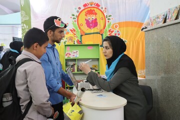 فعالیت های روز چهارم غرفه کودک در نمایشگاه کتاب