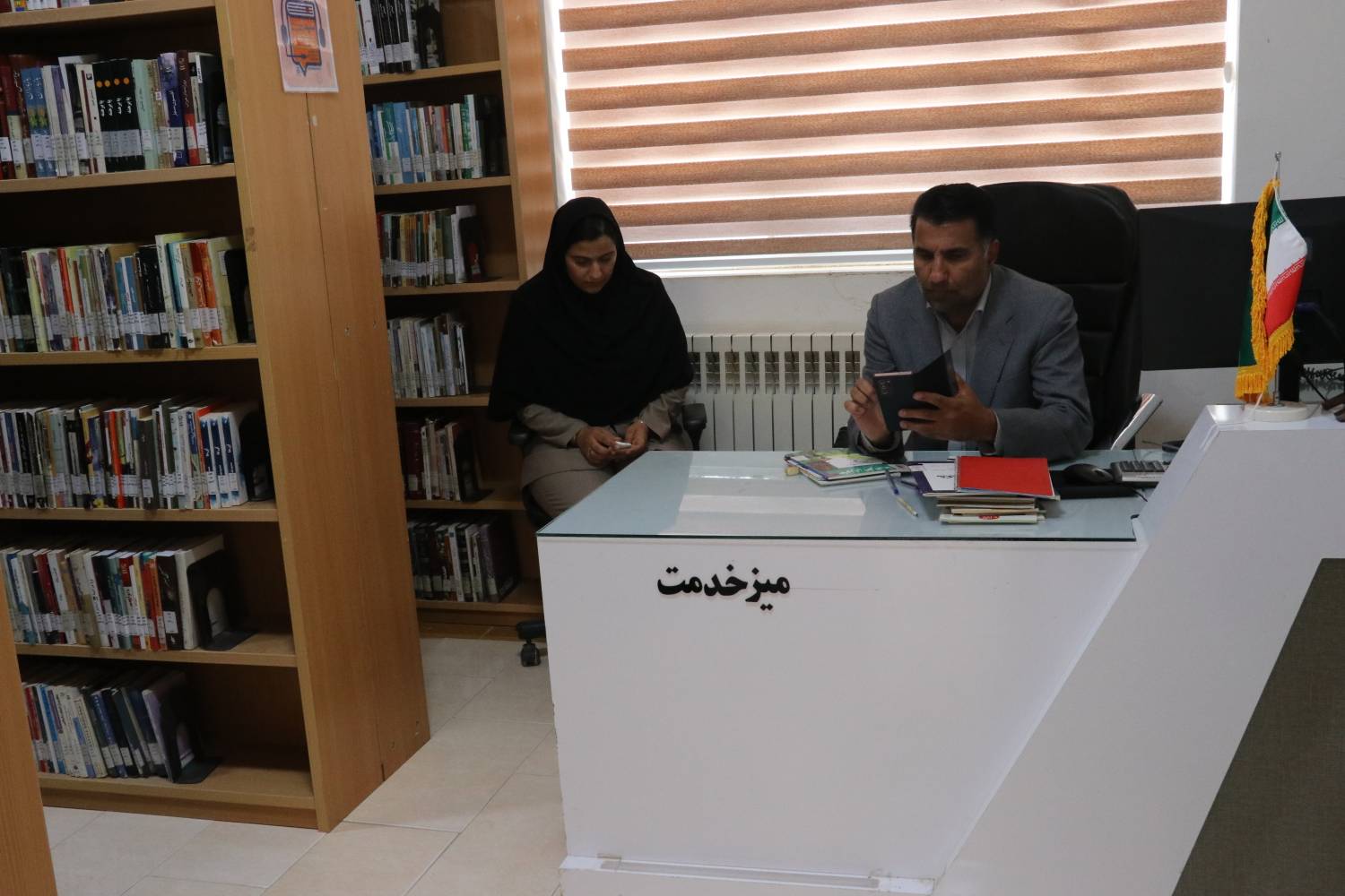 دیدار سرپرست اداره کل خراسان رضوی با امام جمعه شهرستان سرخس