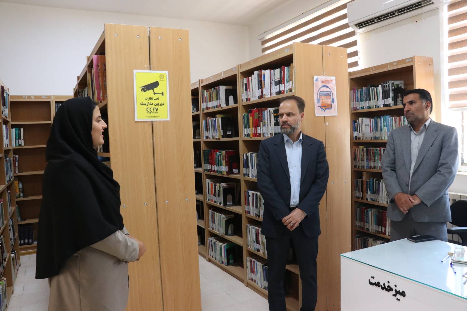 دیدار سرپرست اداره کل خراسان رضوی با امام جمعه شهرستان سرخس