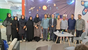بازدید جمعی از کتابداران استان البرز از نمایشگاه کتاب تهران