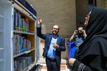 مروری بر رویدادهای روز پنجم غرفه نهاد در نمایشگاه کتاب