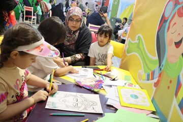 مروری بر فعالیت های بخش کودک در نهمین روز از نمایشگاه کتاب
