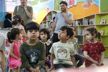 مروری بر فعالیت های بخش کودک در نهمین روز از نمایشگاه کتاب