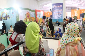 مروری بر فعالیت های بخش کودک در نهمین روز از نمایشگاه کتاب