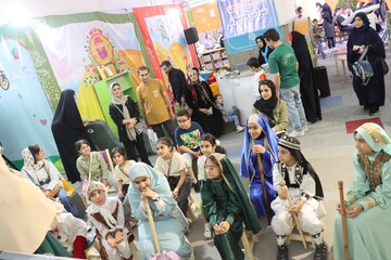 مروری بر فعالیت های بخش کودک در نهمین روز از نمایشگاه کتاب