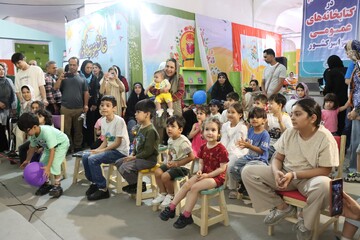 مروری بر فعالیت های بخش کودک در نهمین روز از نمایشگاه کتاب
