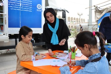 مروری بر فعالیت های کتابخانه سیار در سی و ششمین نمایشگاه بین المللی کتاب تهران