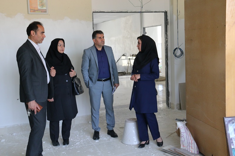 دیدار مدیرکل کتابخانه های عمومی کردستان با فرماندار بیجار