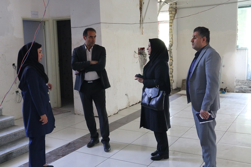 دیدار مدیرکل کتابخانه های عمومی کردستان با فرماندار بیجار