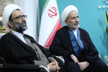 حجت الاسلام والمسلمین سیاوشی عضو ناظر هیات امنای نهاد و حجت الاسلام علیرضا سلیمی عضو هیات رییسه مجلس شورای اسلامی