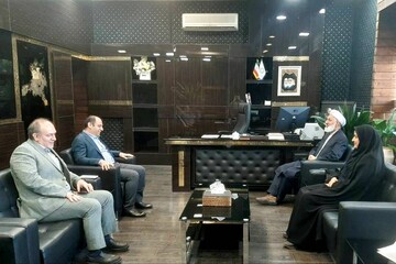 دیدار مدیرکل کتابخانه های عمومی گلستان با شهردار گرگان