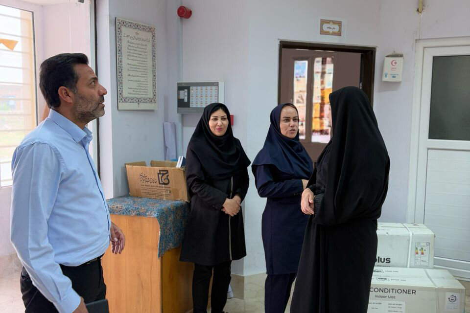 بازدید مدیرکل از کتابخانه‌های عمومی شهرستان‌های آبدانان و دره‌شهر