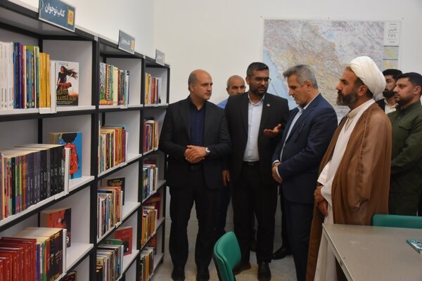 کتابخانه عمومی روشنا در شهر داریون افتتاح شد